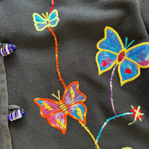 Vintage Draper’s Damons Puffin Island Butterfly Jacket Size MP Rare Collectible - Picture 9 of 11